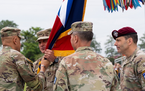 The Marne Division's Change of Command Ceremony