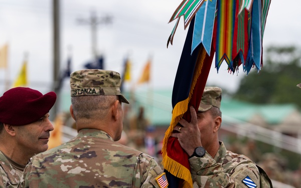 The Marne Division's Change of Command Ceremony