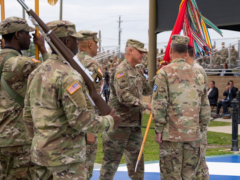 The Marne Division's Change of Command Ceremony