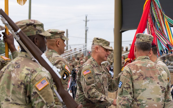 The Marne Division's Change of Command Ceremony