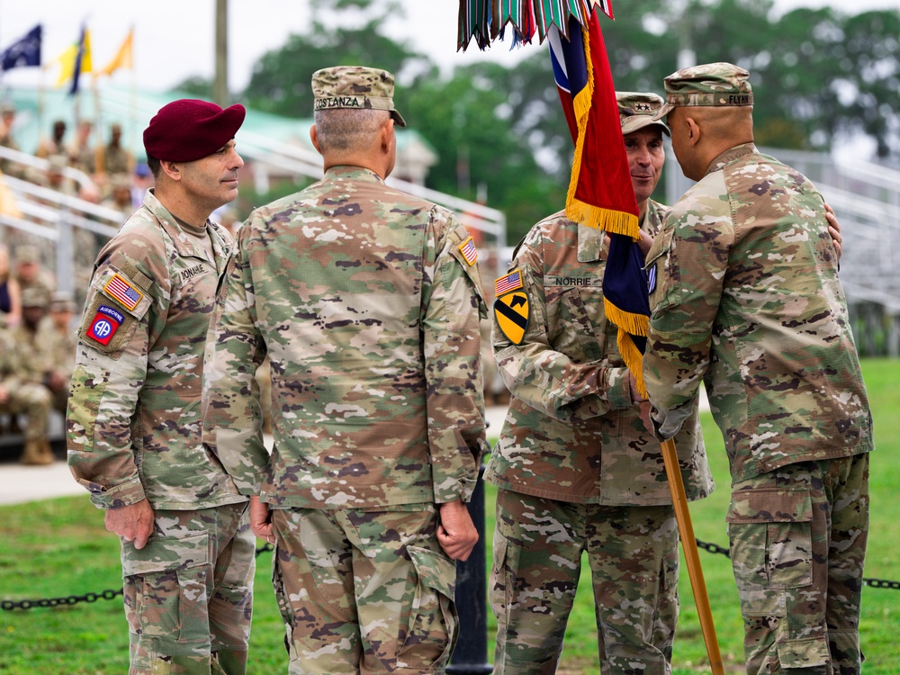 The Marne Division's Change of Command Ceremony