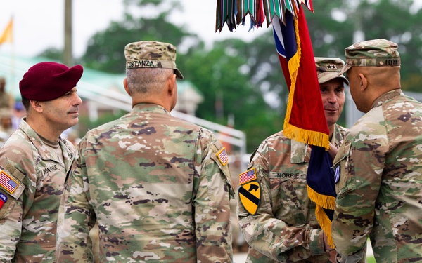 The Marne Division's Change of Command Ceremony