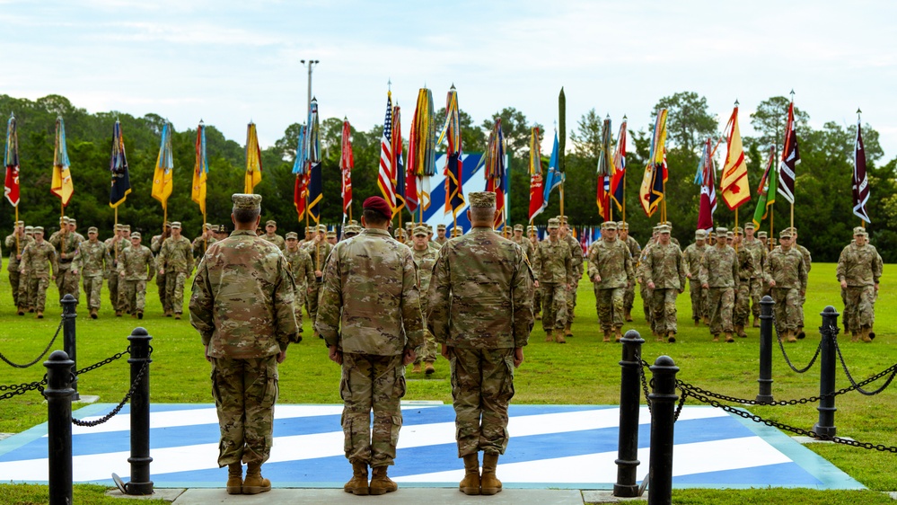 The Marne Division's Change of Command Ceremony