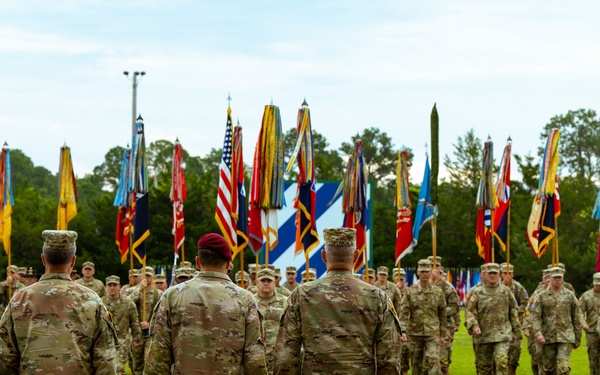 The Marne Division's Change of Command Ceremony