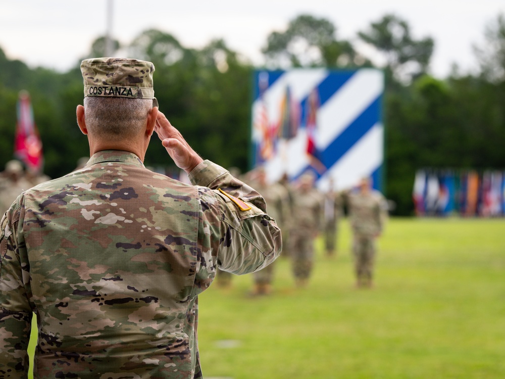 The Marne Division's Change of Command Ceremony