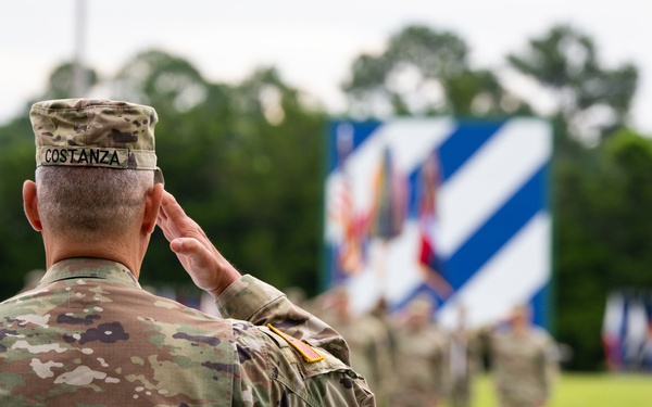 The Marne Division's Change of Command Ceremony