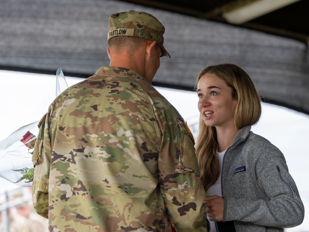 The Marne Division's Change of Command Ceremony