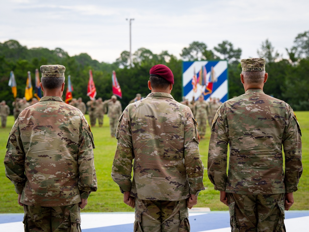 The Marne Division's Change of Command Ceremony