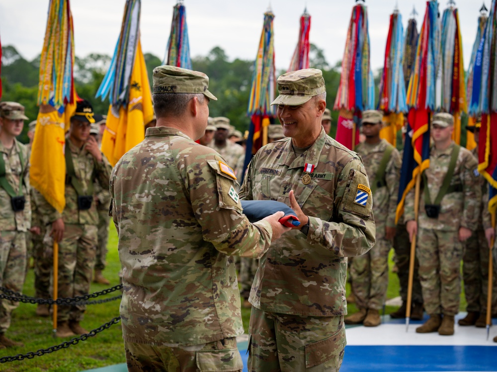 The Marne Division's Change of Command Ceremony