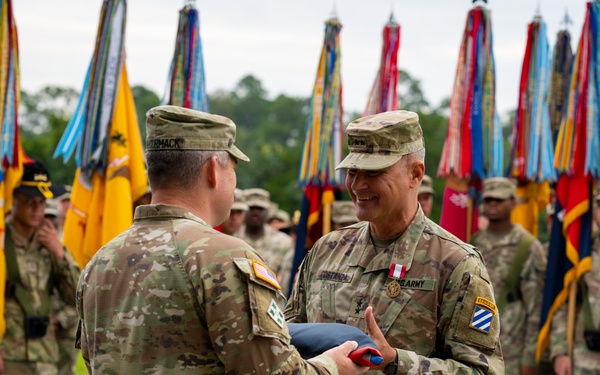 The Marne Division's Change of Command Ceremony