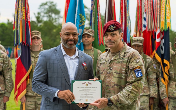 The Marne Division's Change of Command Ceremony
