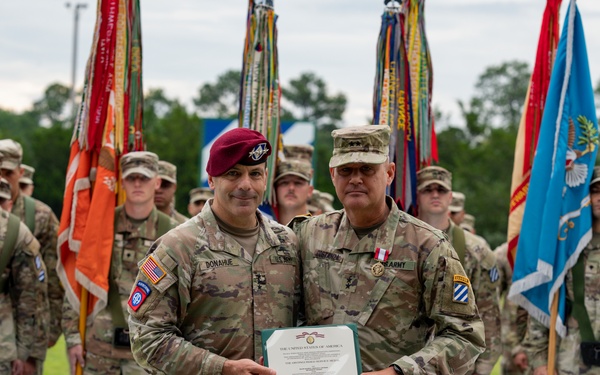 The Marne Division's Change of Command Ceremony