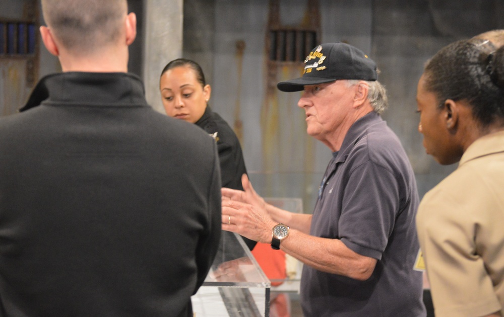 Naval Museum hosts a guided tour for Sailor of the Year candidates
