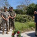 Military Working Dog handlers participate in 3rd Annual Wreath Laying Ceremony