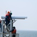 Coast Guard Sector Maryland-NCR units install new long range projector sector light