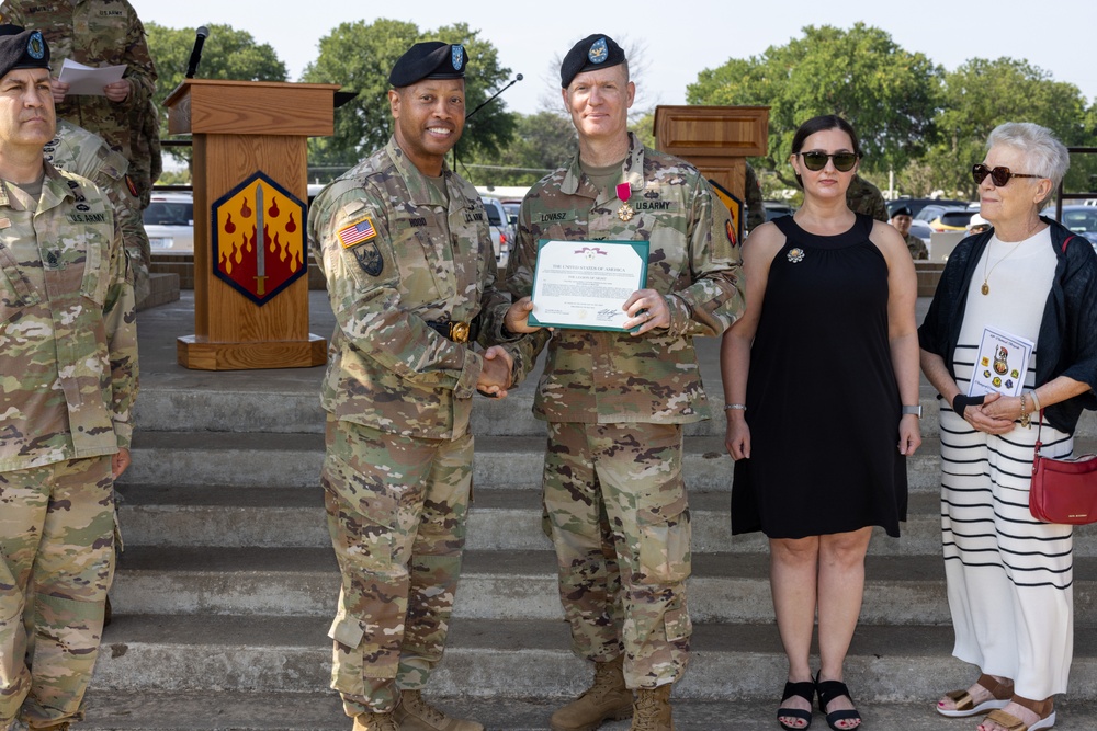 US Army’s only chemical brigade welcomes new commander during change of command