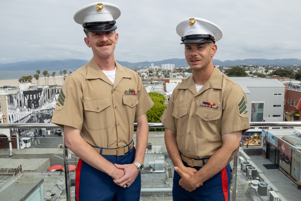 Marines, Sailors explore Venice Beach during LA Fleet Week