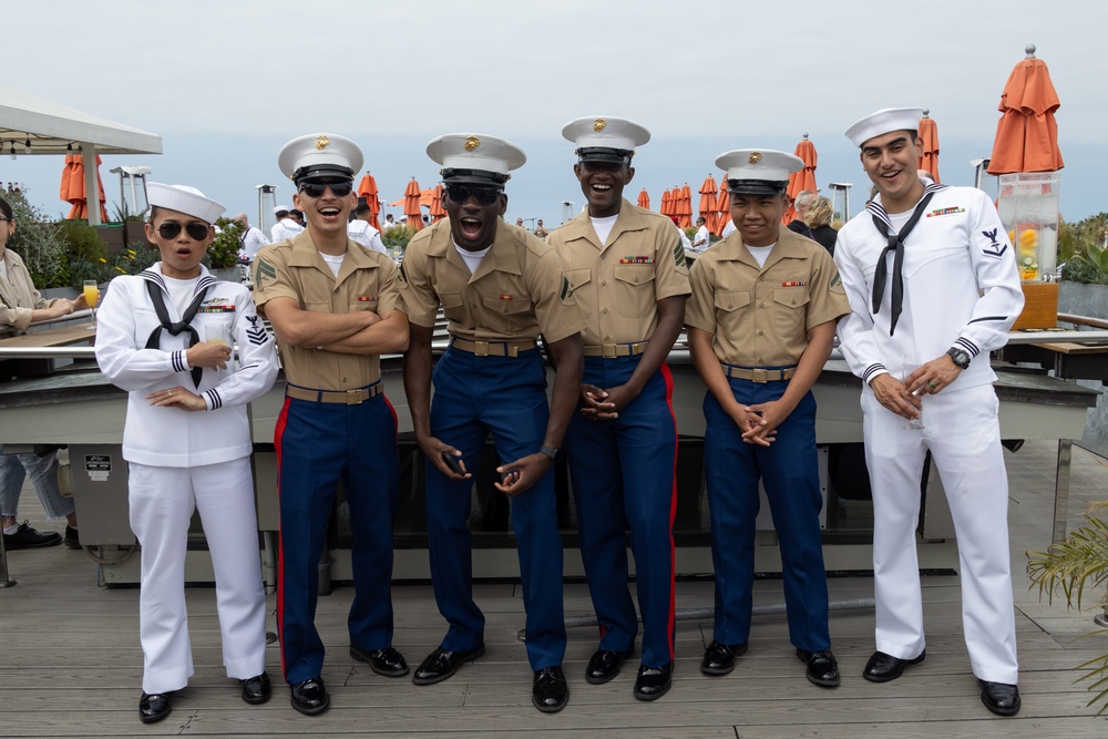 Marines, Sailors explore Venice Beach during LA Fleet Week