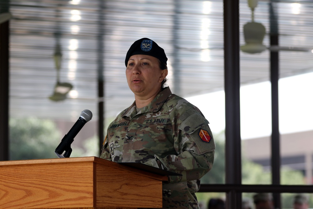 US Army’s only chemical brigade welcomes new commander during change of command