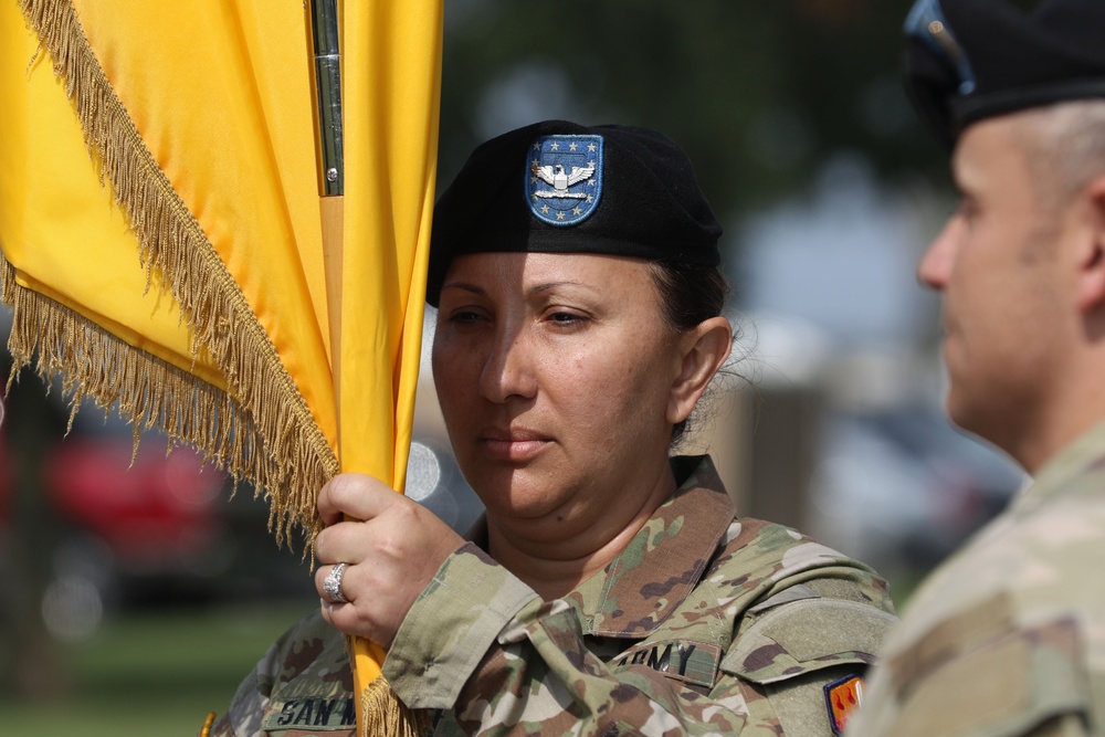 US Army’s only chemical brigade welcomes new commander during change of command