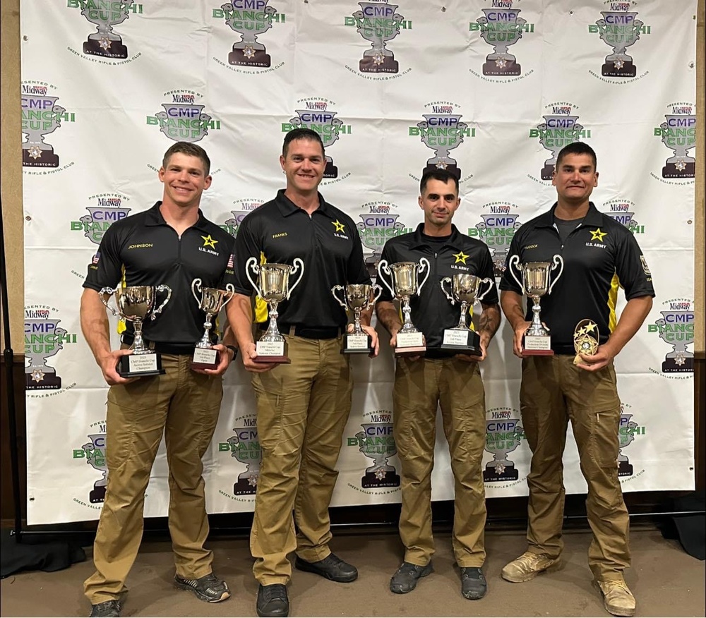U.S. Army Marksmanship Unit Takes Aim at Excellence, Win Three Divisions and Bianchi Cup Team Match