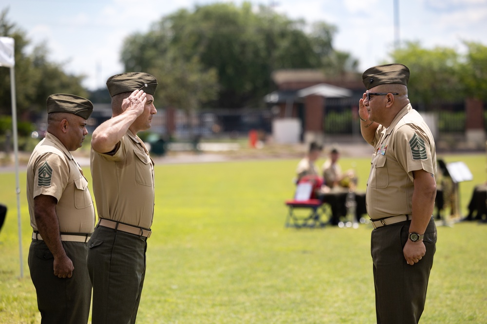 Master GySgt. Ruiz Retirement Ceremony