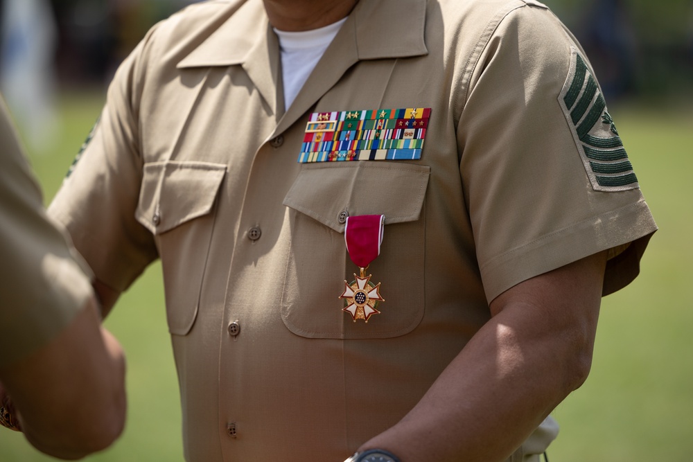 Master GySgt. Ruiz Retirement Ceremony