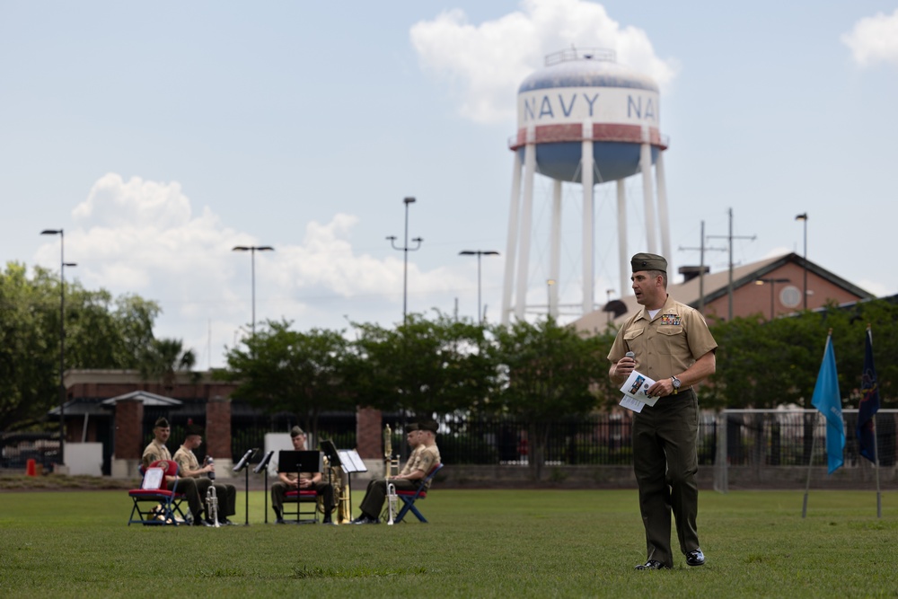 Master GySgt. Ruiz Retirement Ceremony