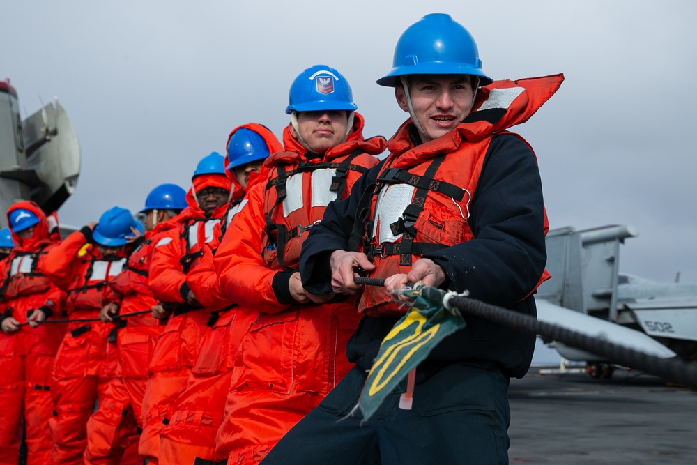 Fueling At Sea