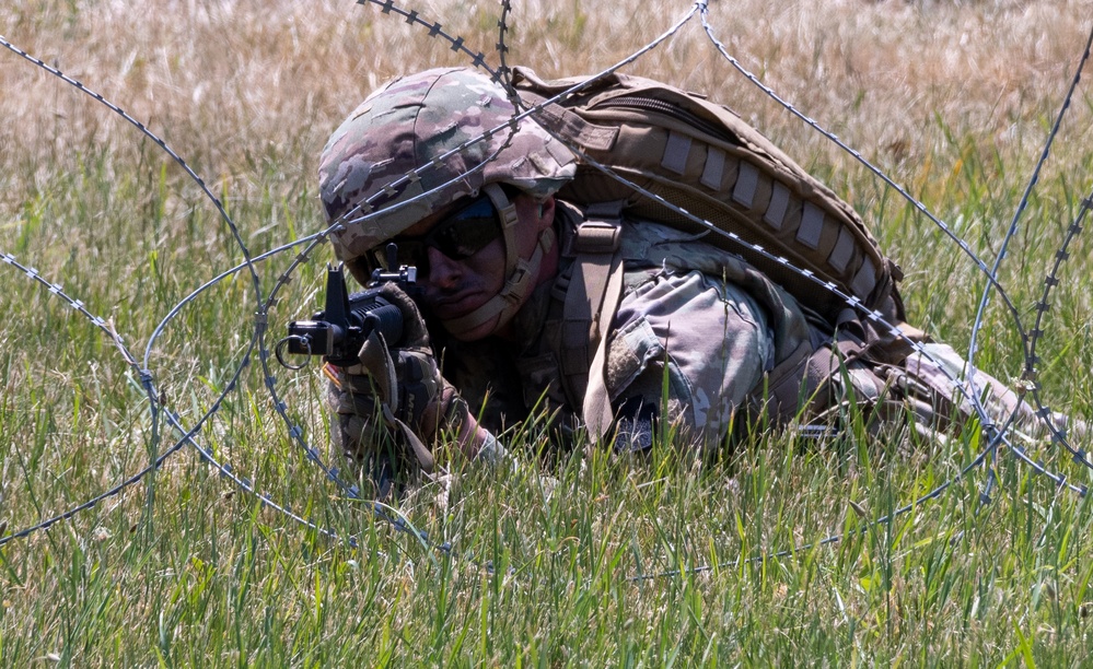 PA Army National Guard demonstration team debut