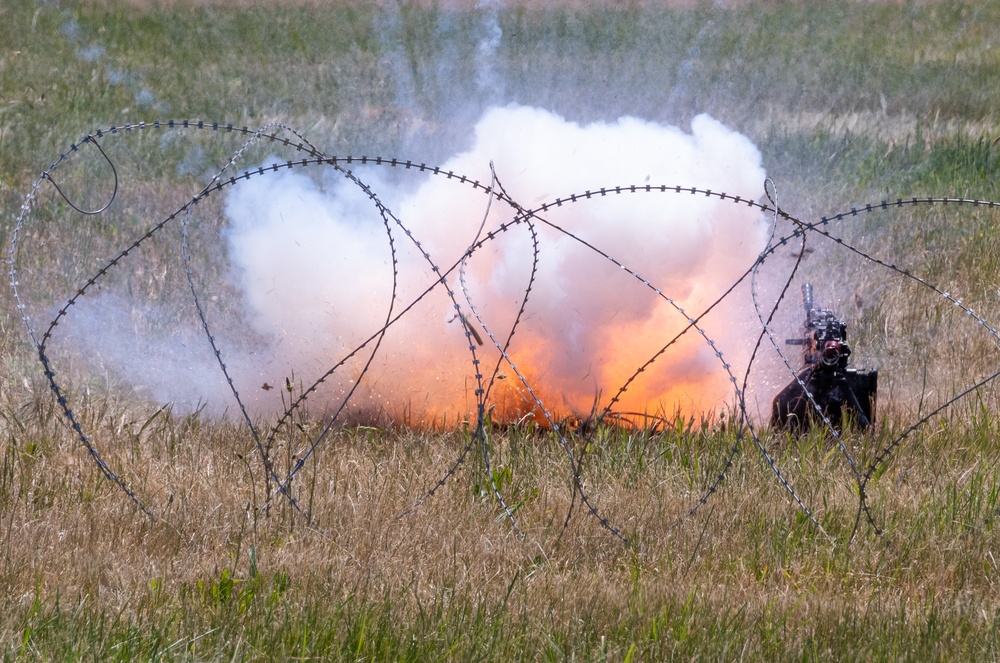 PA Army National Guard demonstration team debut