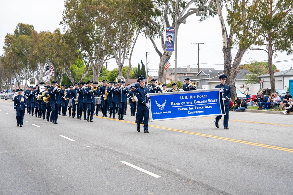 Band of the Golden West Marches in Armed Forces Day Parade