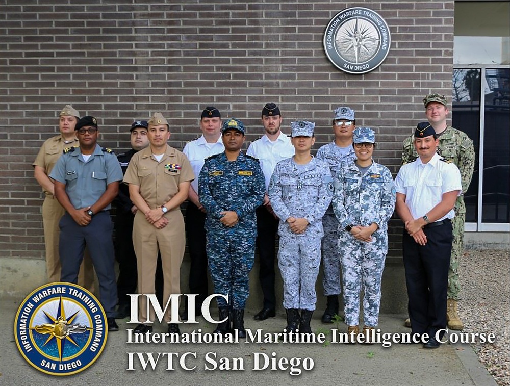 Officers from Seven Foreign Nations Attended IWTC San Diego’s Semiannual IMIC