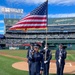 A1C Angst Sings Anthem at Oakland A's