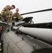 Iowa Black Hawk mechanics conduct aircraft maintenance checks at Camp Guernsey