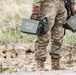 Iowa infantryman carries ammunition