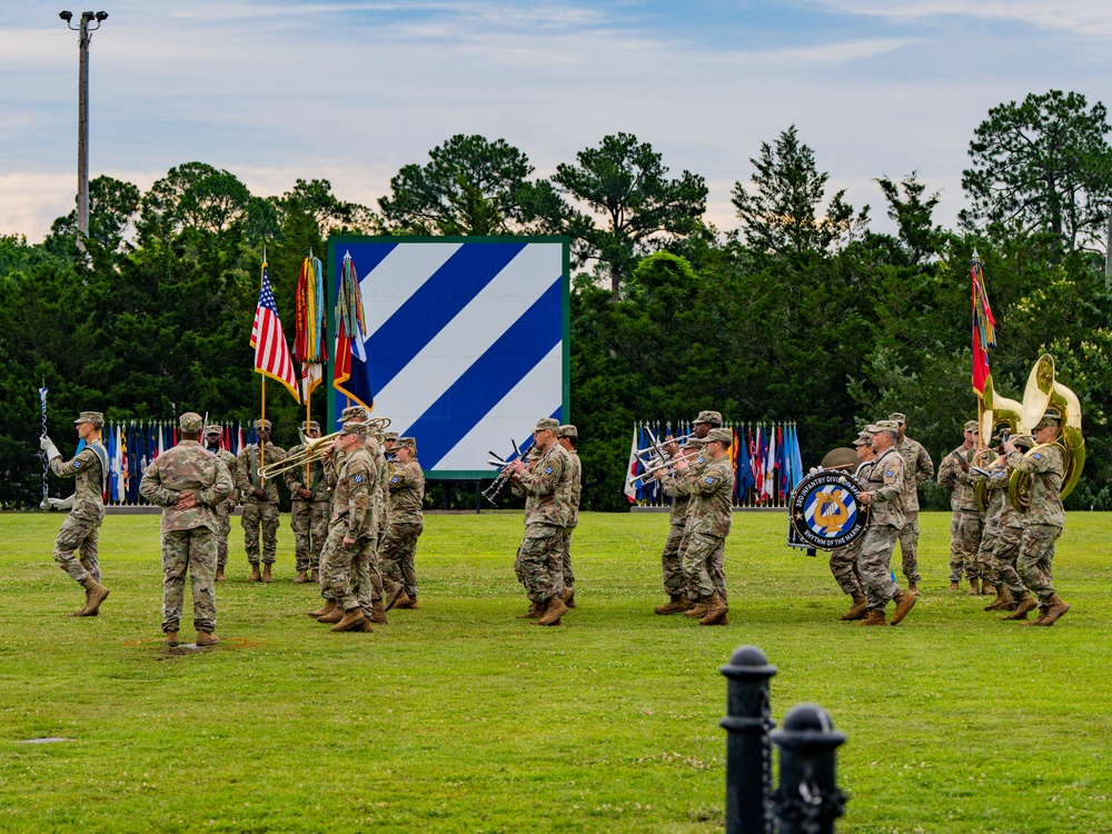 The Marne Division's Change of Command Ceremony