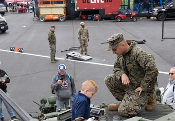II Marine Expeditionary Force at the NASCAR Coca-Cola 600