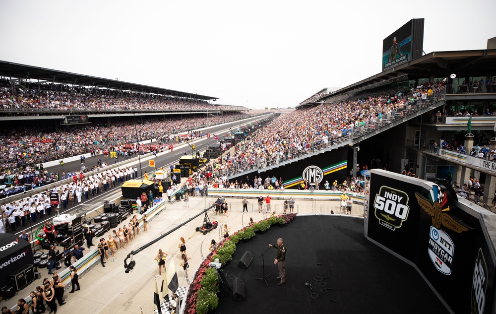 NSA Director speaks at 107th Indy 500