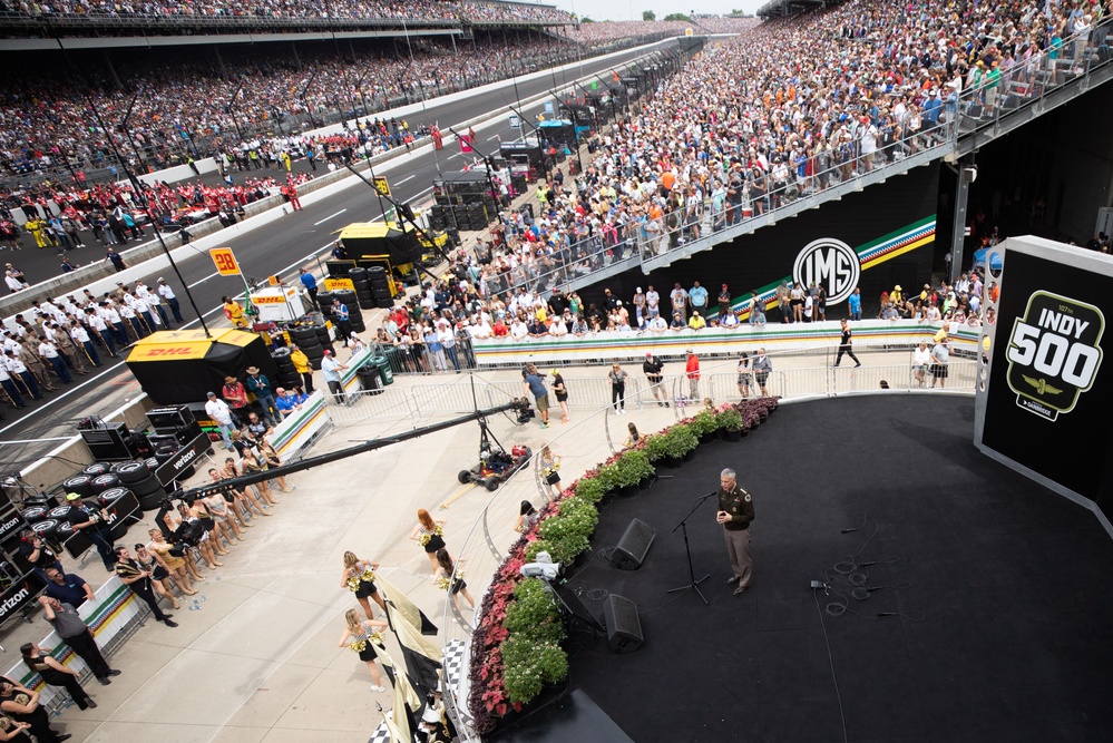 NSA Director speaks at 107th Indy 500