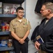 Capt. Craig Mattingly, Commander Naval Service Training Command (NSTC), Visits Zion-Benton Township High School