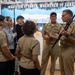 Capt. Craig Mattingly, Commander Naval Service Training Command (NSTC), Visits Zion-Benton Township High School