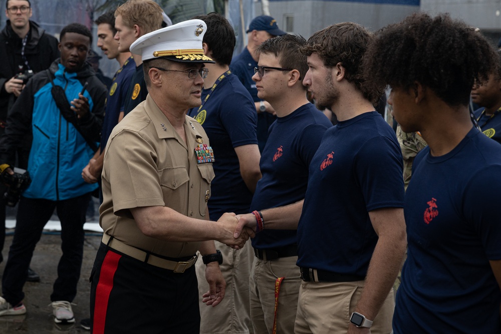 Oath of Enlistment at the NASCAR Coca-Cola 600