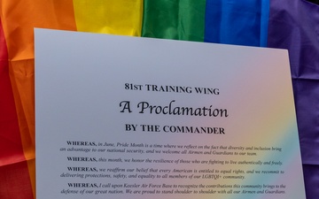 Pride Month Proclamation Signing