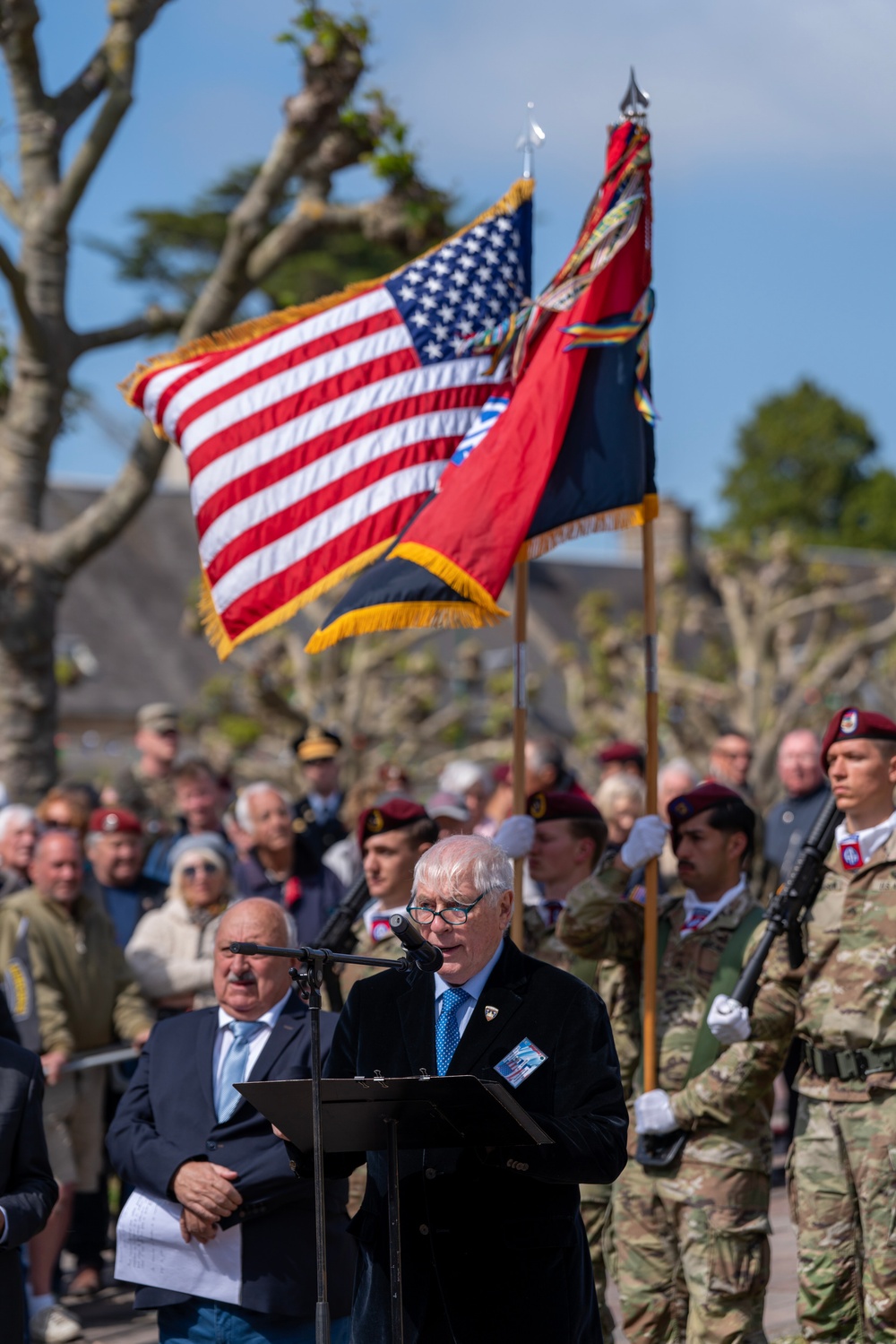 Alexandre Renaud Monument Ceremony