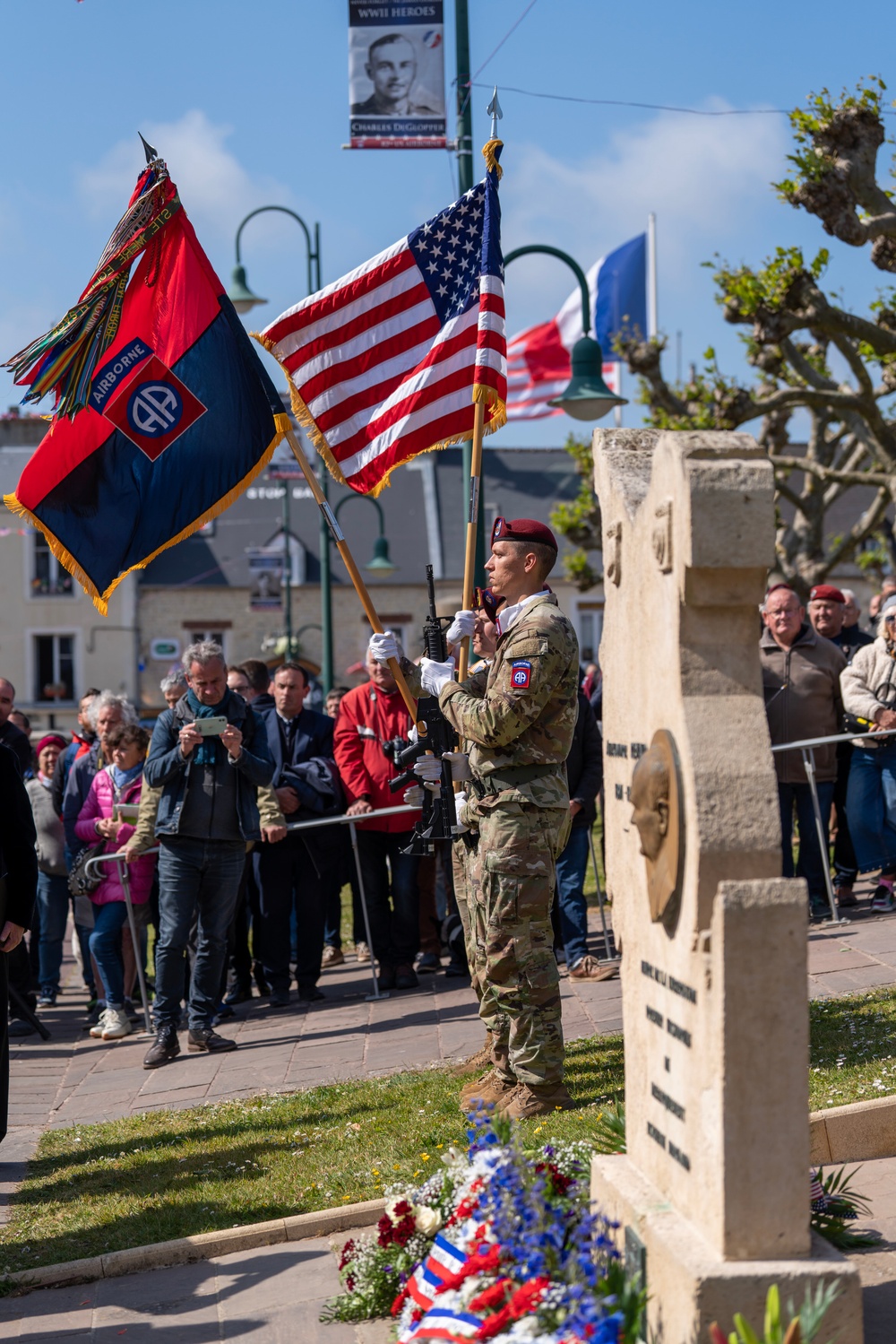 Alexandre Renaud Monument Ceremony