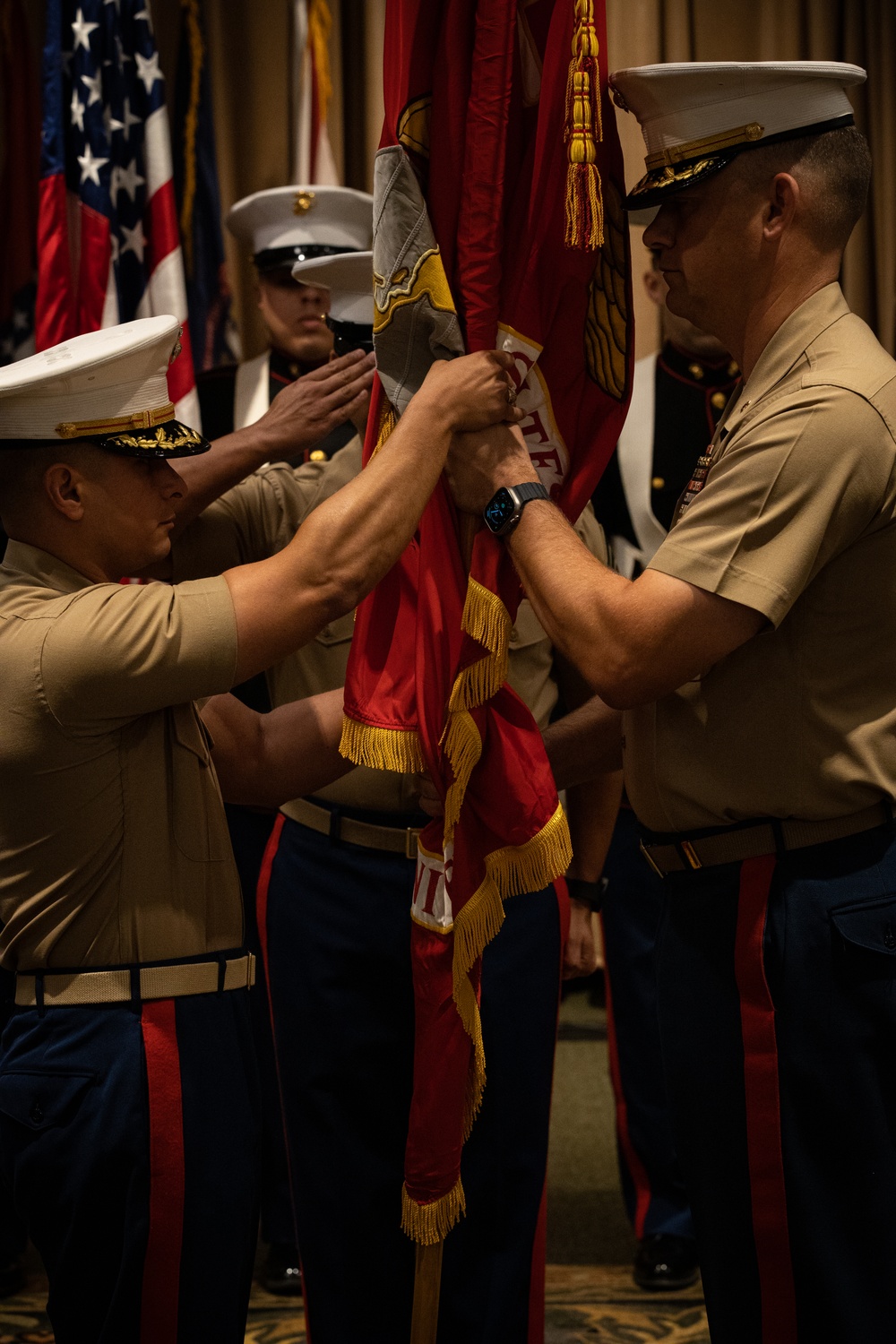 Recruiting Station Columbia Change of Command