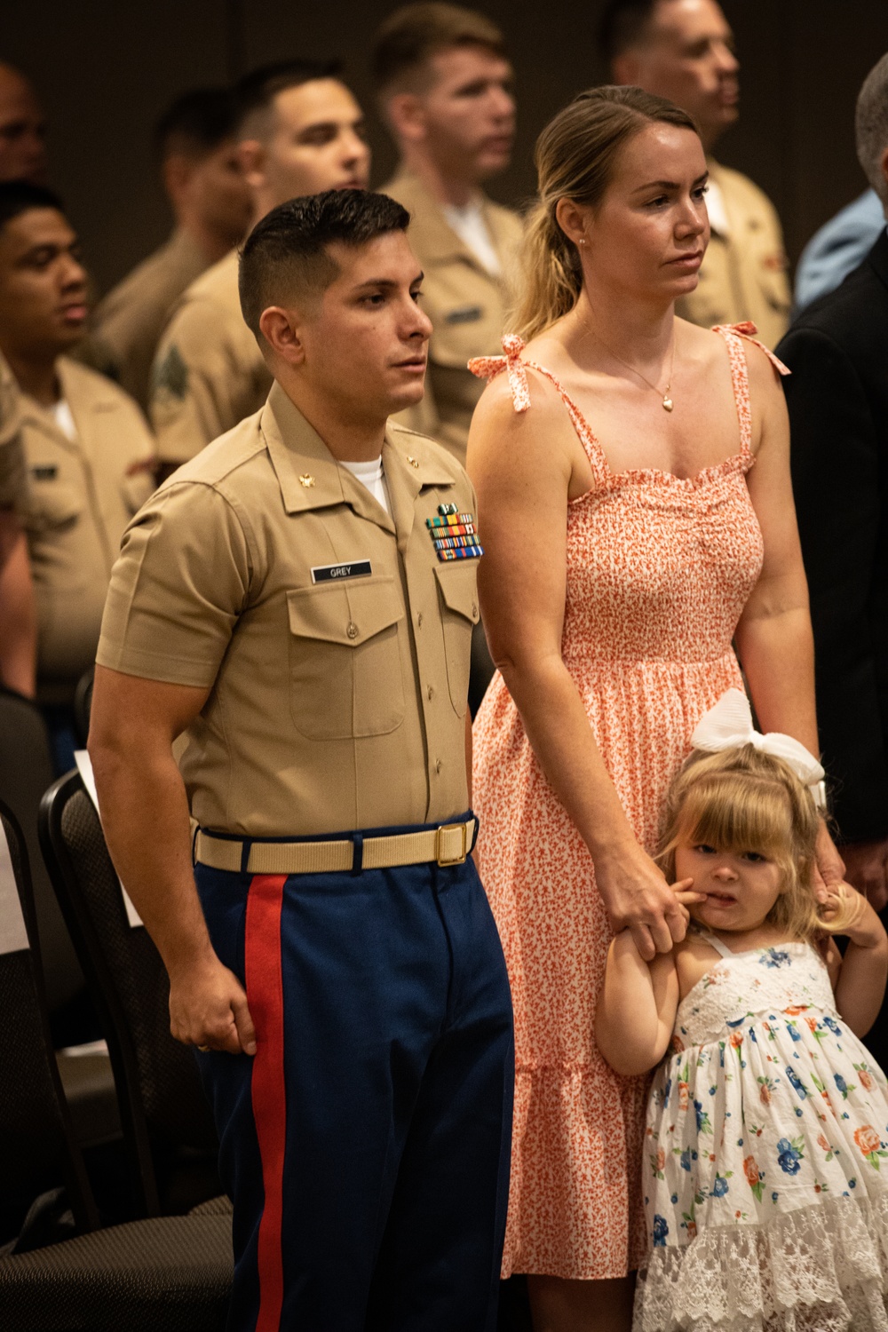 Recruiting Station Columbia Change of Command