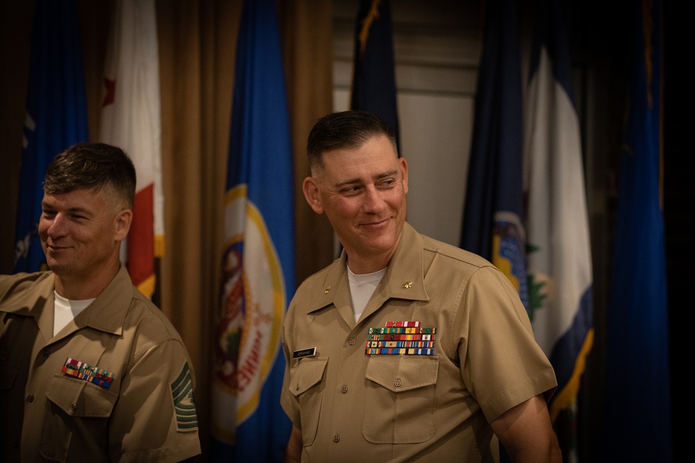 Recruiting Station Columbia Change of Command
