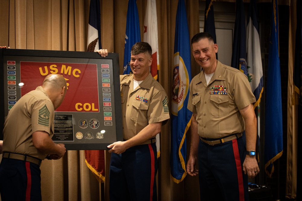 Recruiting Station Columbia Change of Command